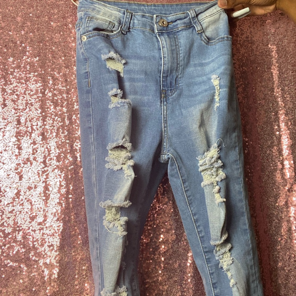 Blue SHEIN jeans